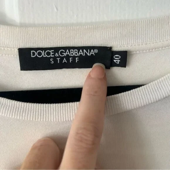 Dolce and Gabbana Staff Tee